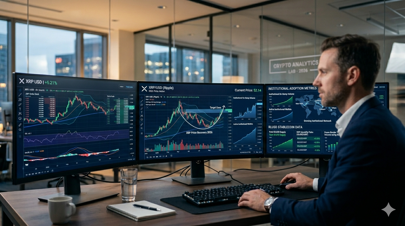 Situación actual de XRP en 2026: precio, adopción institucional de Ripple, RLUSD y perspectivas para acumuladores