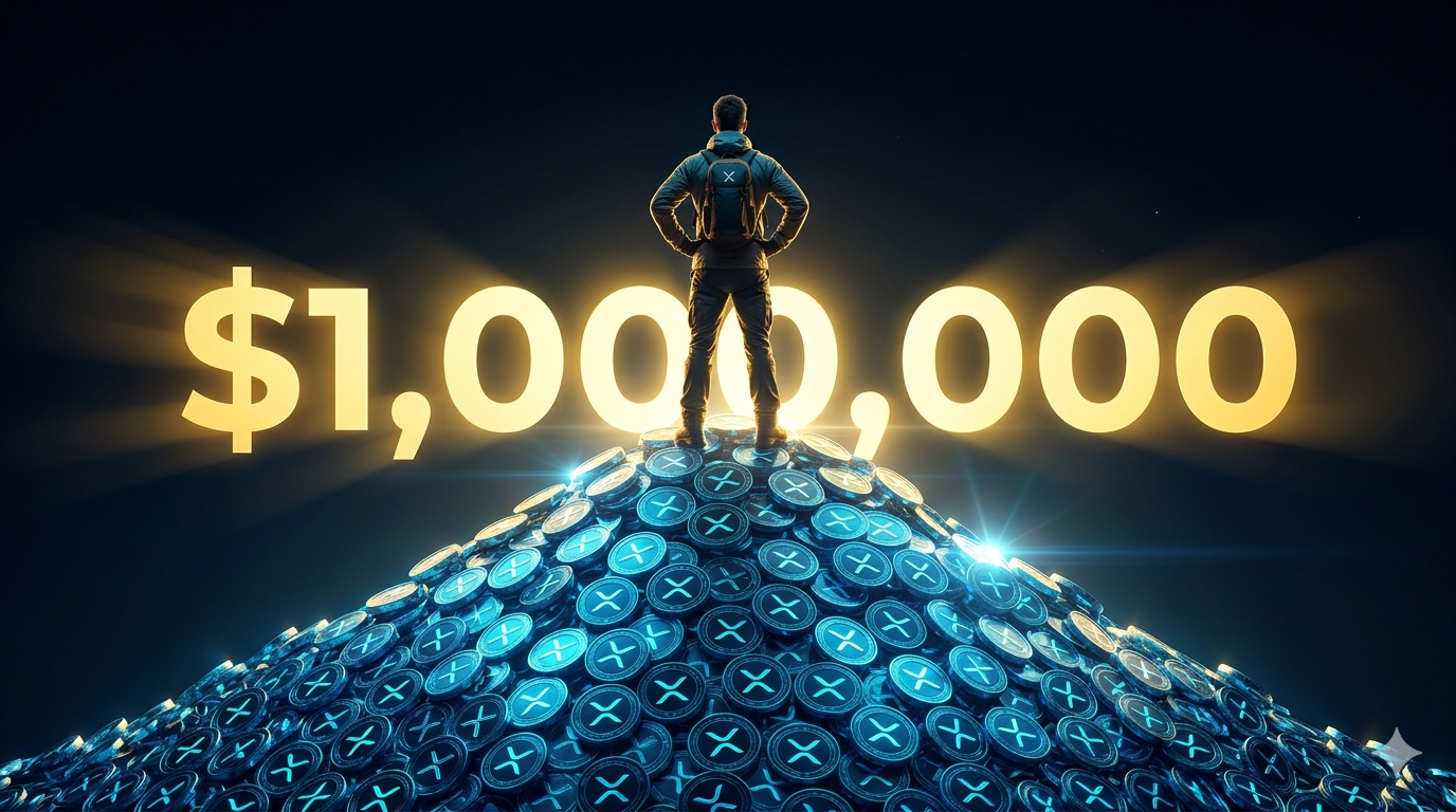 ¿Cuánto XRP necesitas para ser millonario? Los cálculos exactos según diferentes escenarios de precio desde $5 hasta $500