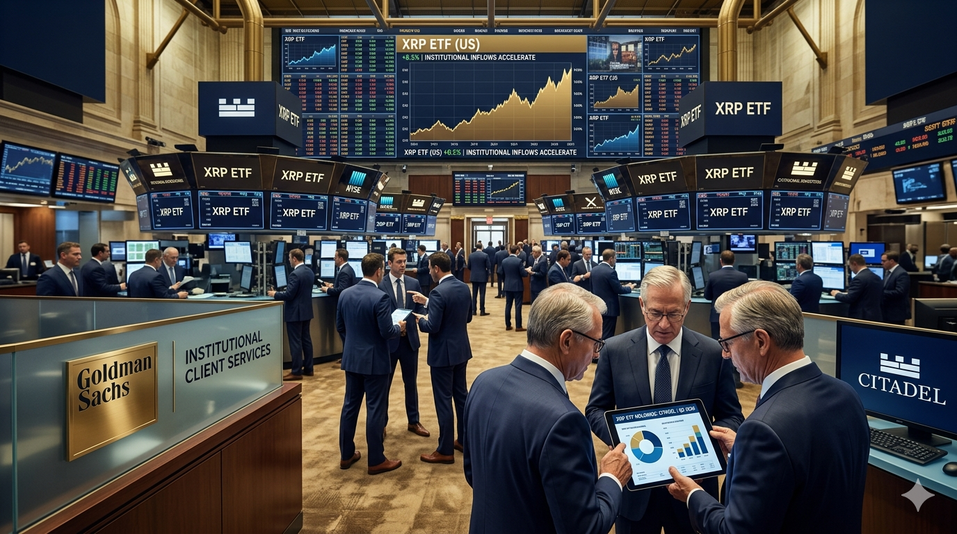 ETF de XRP 2026: Goldman Sachs, Citadel y Millennium Management entre los compradores institucionales — más de $1,080 millones en activos bajo gestión