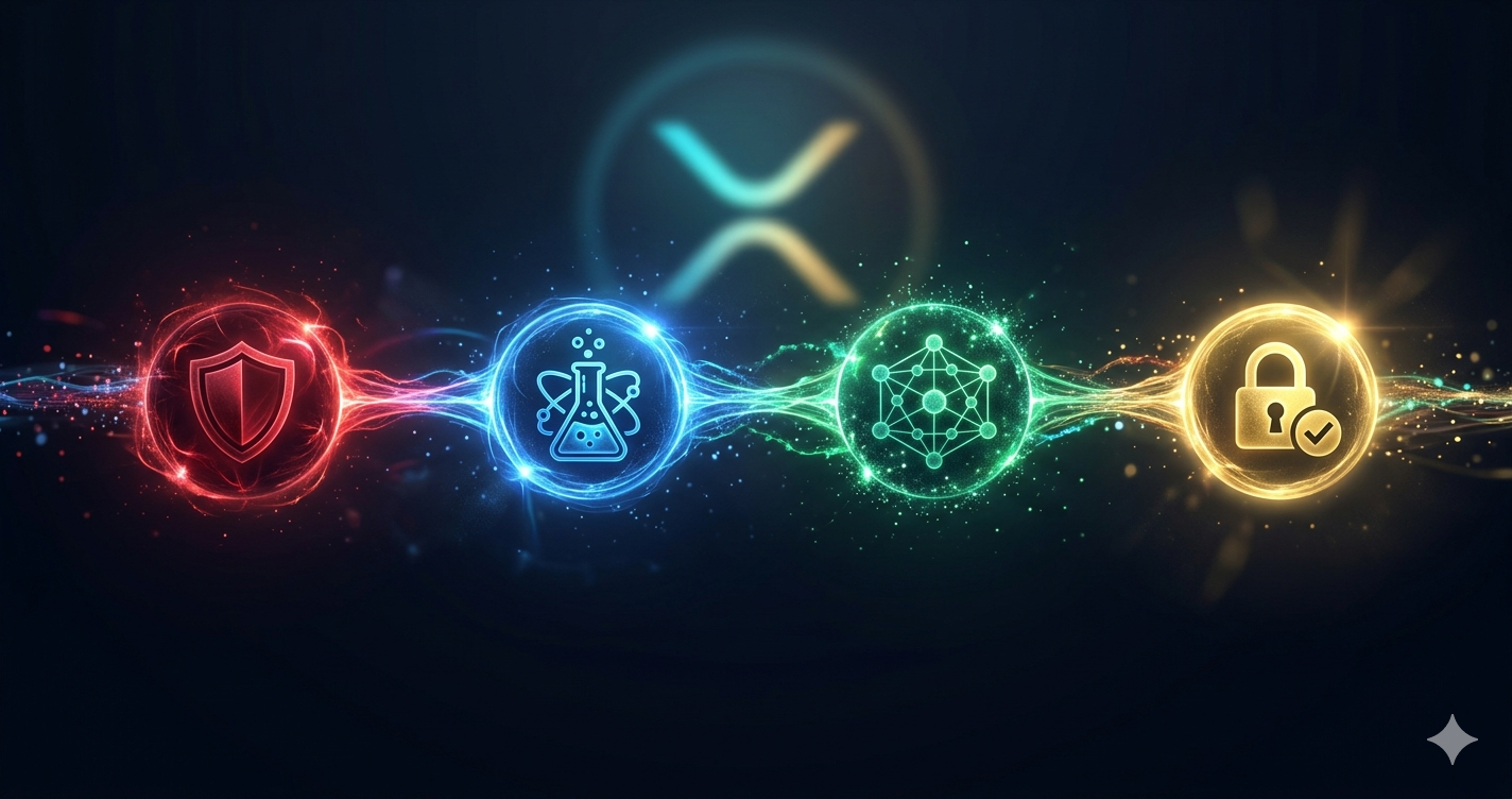 Hoja de ruta de resistencia cuántica del XRP Ledger 2026-2028: 4 fases — Q-Day readiness, experimentación, integración controlada y transición completa a criptografía post-cuántica ML-DSA