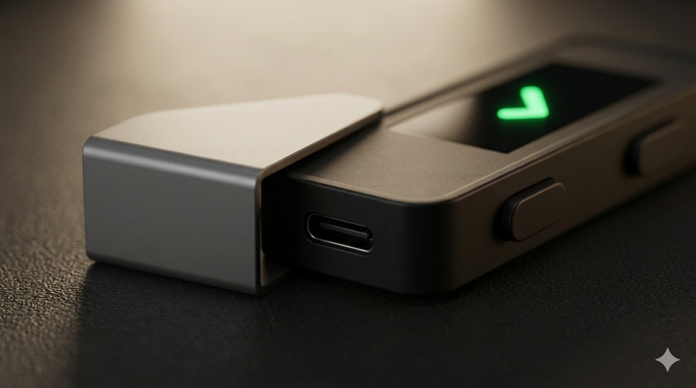 Diseño y construcción del Ledger Nano S Plus 2026 — cuerpo de plástico resistente, pantalla más grande y conexión USB-C
