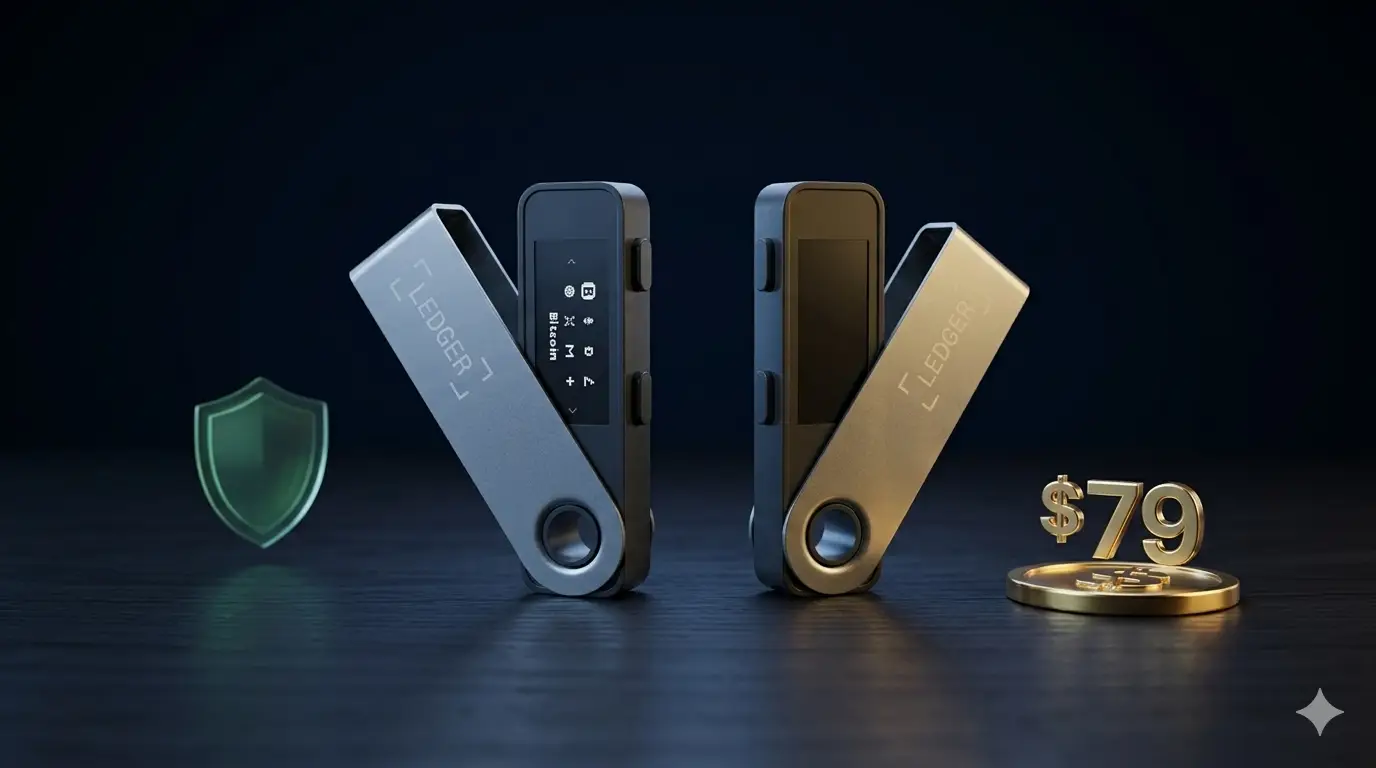 Ventajas y desventajas del Ledger Nano S Plus 2026 — precio accesible, seguridad máxima, sin Bluetooth vs requiere cable USB-C