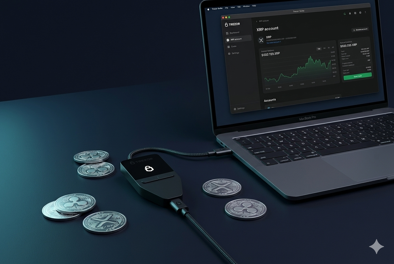 Trezor Safe 3 y XRP: compatibilidad completa y cómo usarlo en 2026 Trezor Safe 3 compatible con XRP 2026: cómo guardar XRP en Trezor usando Trezor Suite, soporte nativo para XRP en el XRP Ledger