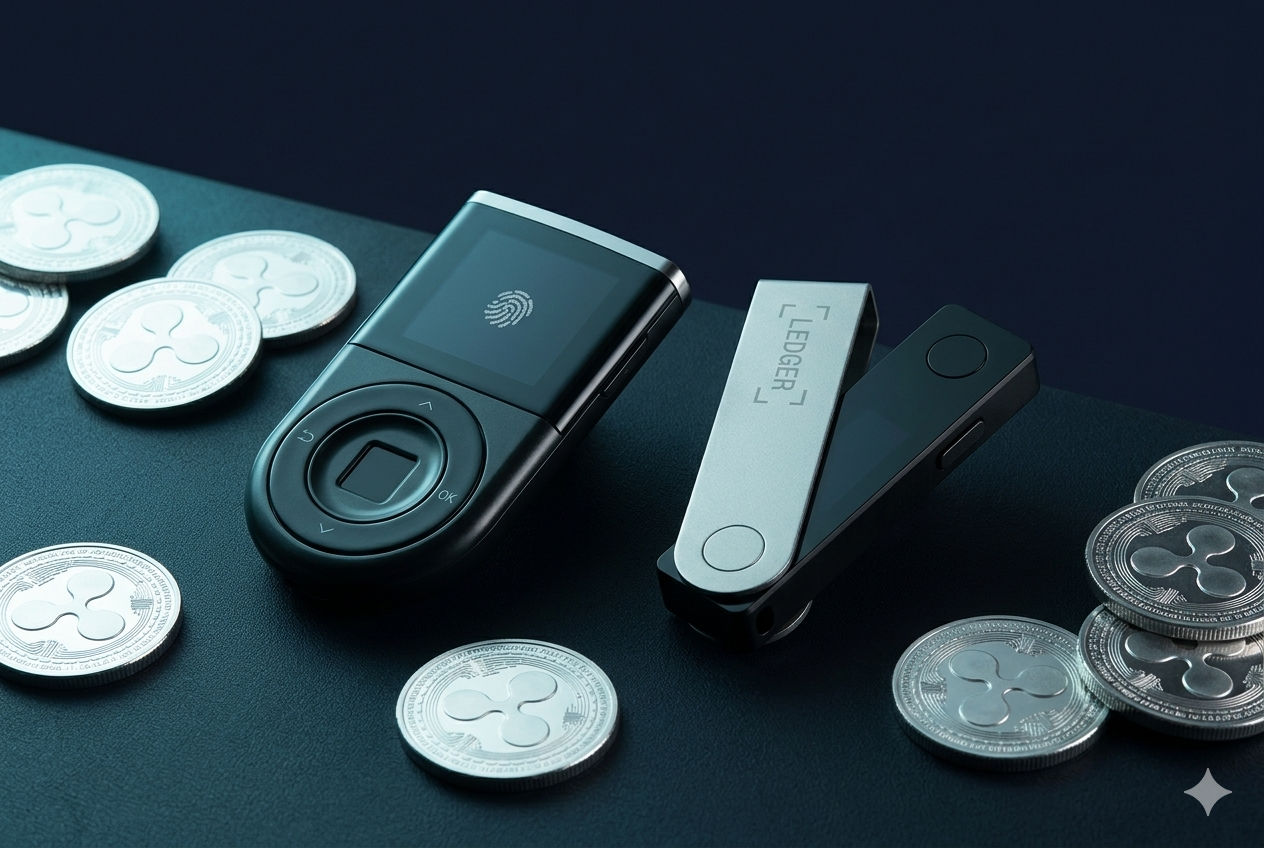 Guardar XRP seguro desde México 2026 Cómo guardar XRP de forma segura desde México 2026 — hardware wallet D'CENT, Ledger y Xaman Wallet para autocustodia