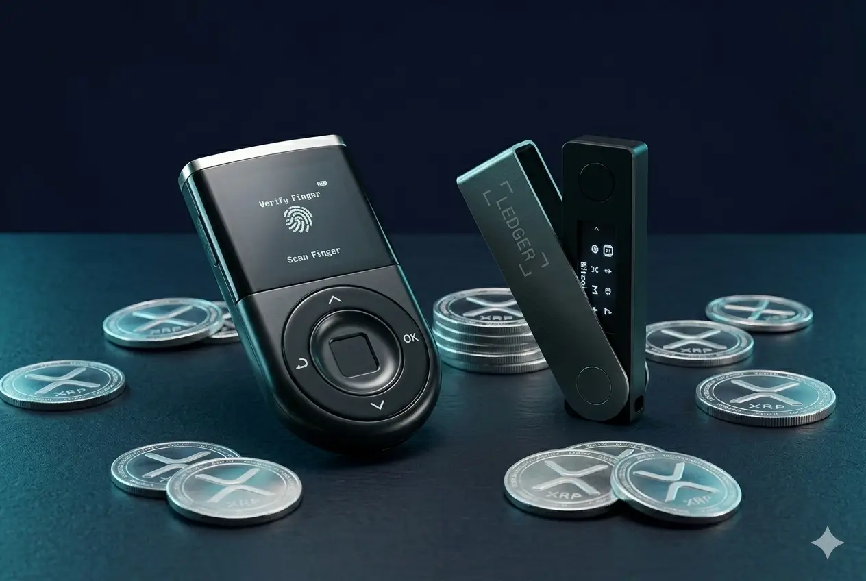 Guardar XRP seguro desde Argentina 2026 Cómo guardar XRP de forma segura desde Argentina 2026 — hardware wallet D'CENT, Ledger y Xaman Wallet para autocustodia