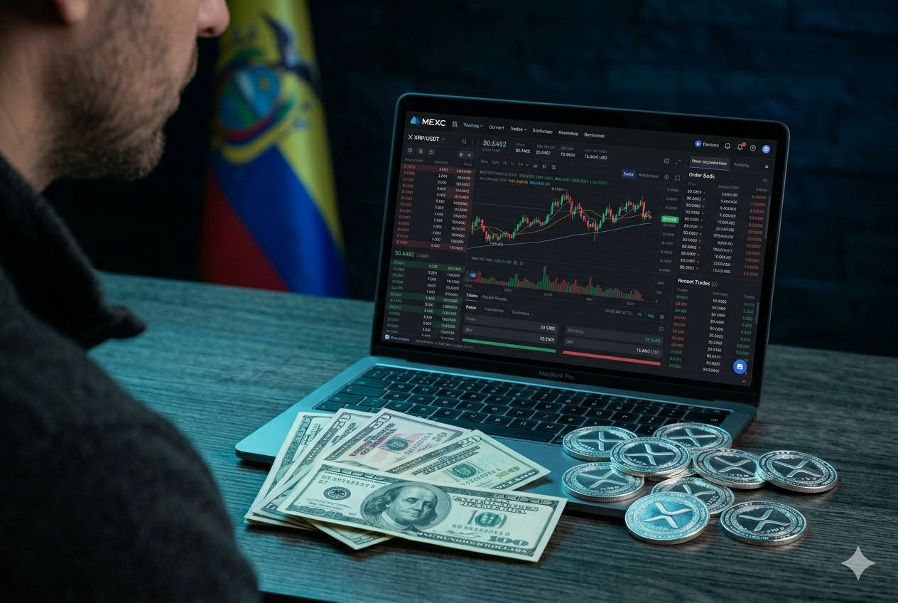 Exchanges para comprar XRP en Ecuador 2026 Mejores exchanges para comprar XRP en Ecuador 2026 — Binance, MEXC y Changelly comparativa de comisiones y métodos de pago en dólares