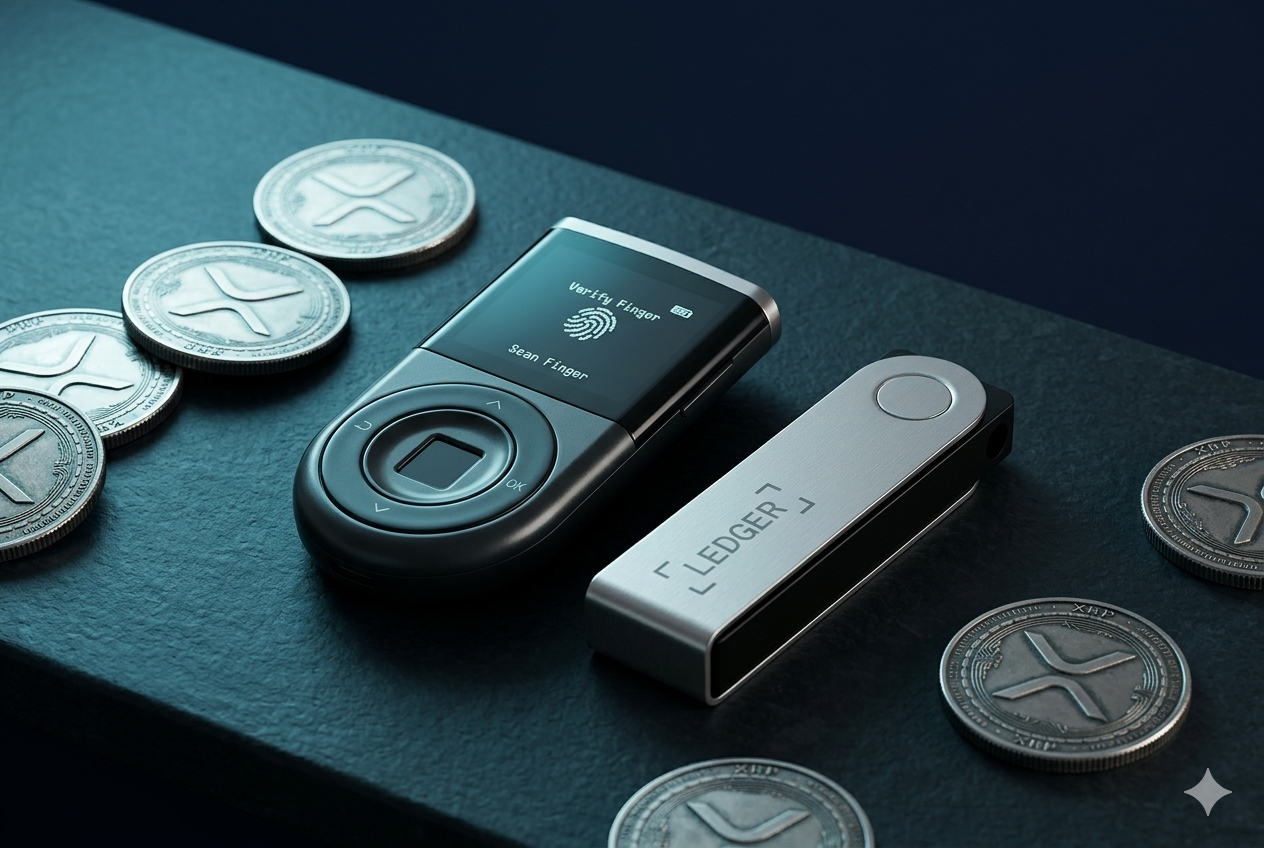 Guardar XRP seguro desde Ecuador 2026 Cómo guardar XRP de forma segura desde Ecuador 2026 — hardware wallet D'CENT, Ledger y Xaman Wallet para autocustodia