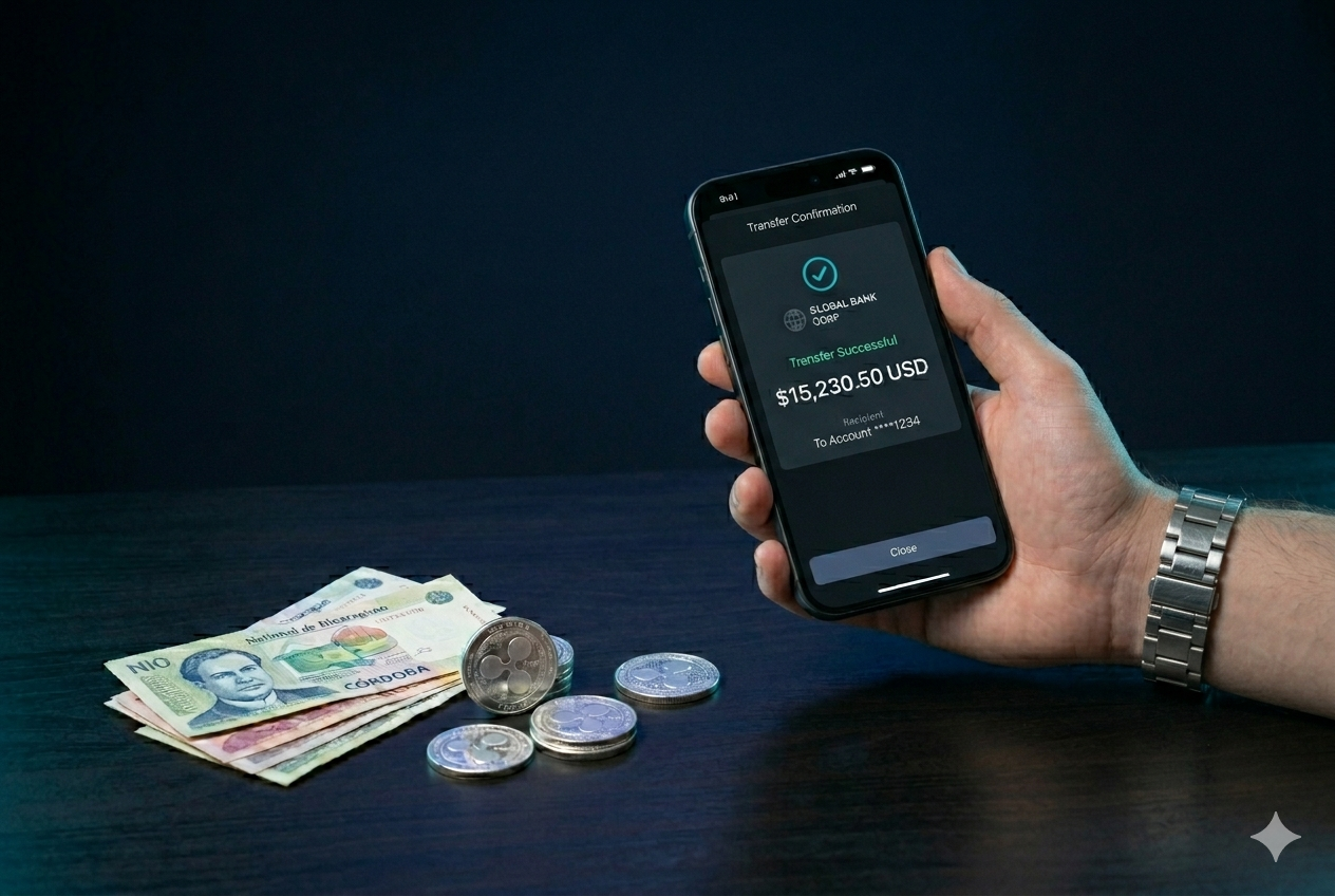M&eacute;todos de pago para comprar XRP en Nicaragua