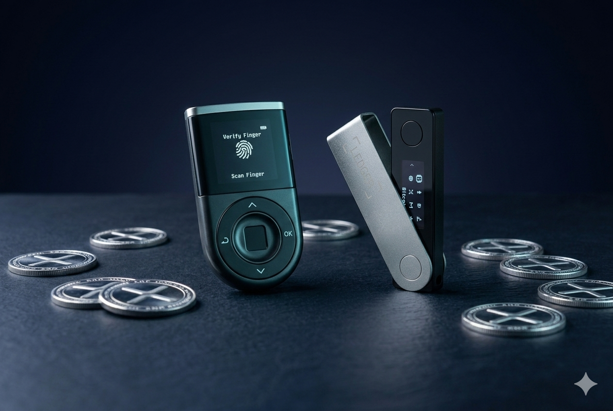Wallets para guardar XRP en Nicaragua &mdash; D'CENT y Ledger