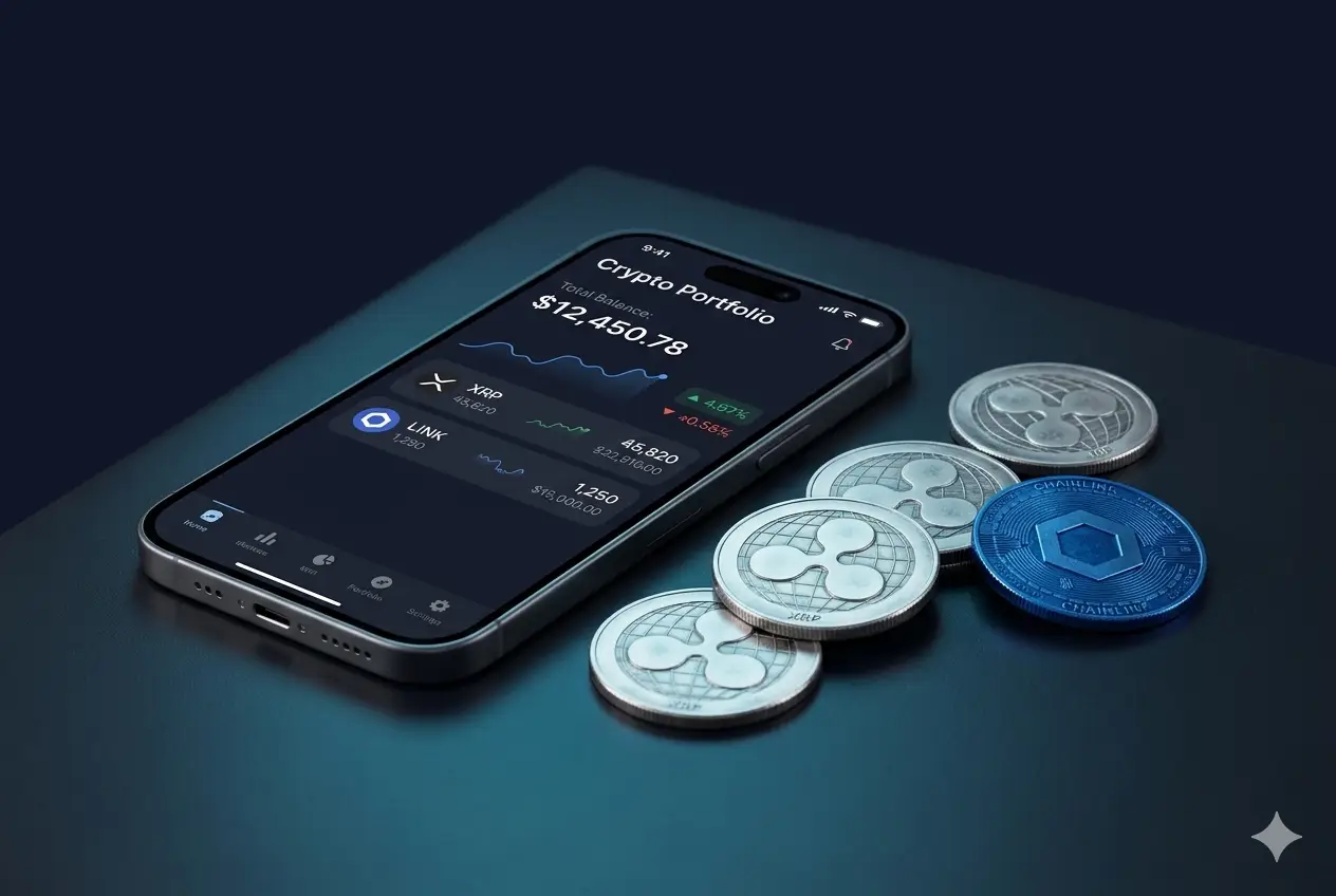 Adopción institucional XRP vs Chainlink LINK 2026