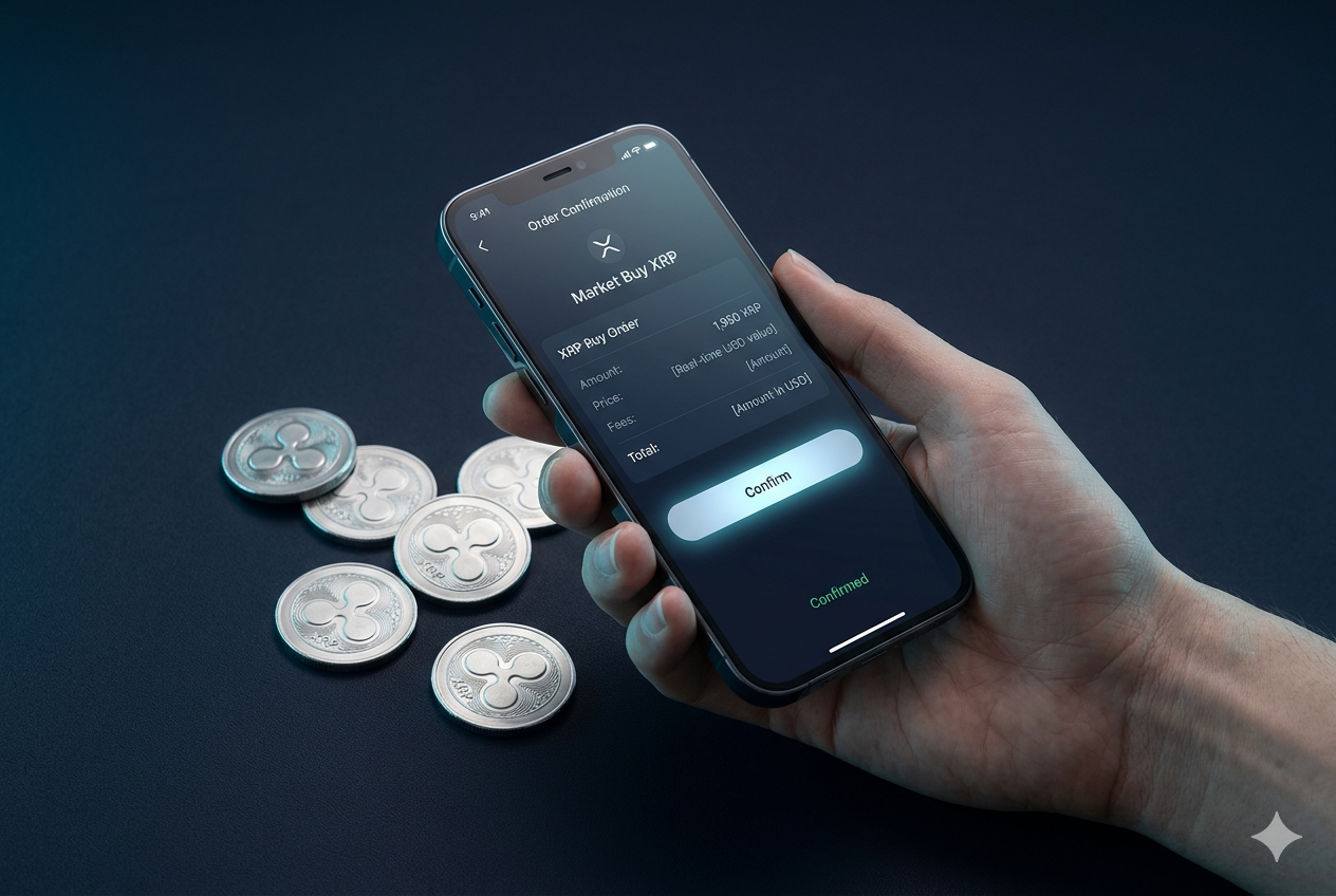 DCA junio 2026 acumulaci&oacute;n XRP: compra mensual en Binance US con retiro a D'CENT Biometric Wallet desde Puerto Rico