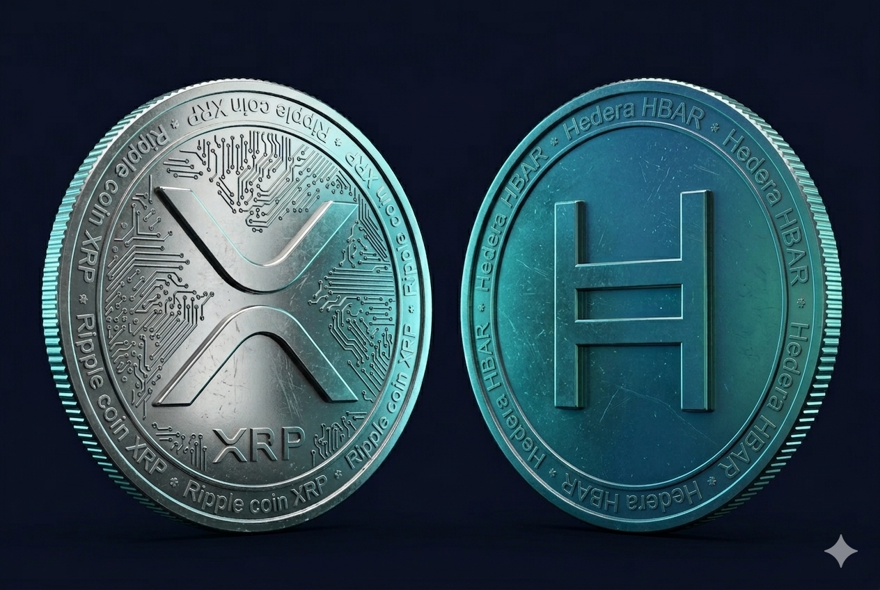 XRP vs Hedera HBAR 2026 comparativa completa
