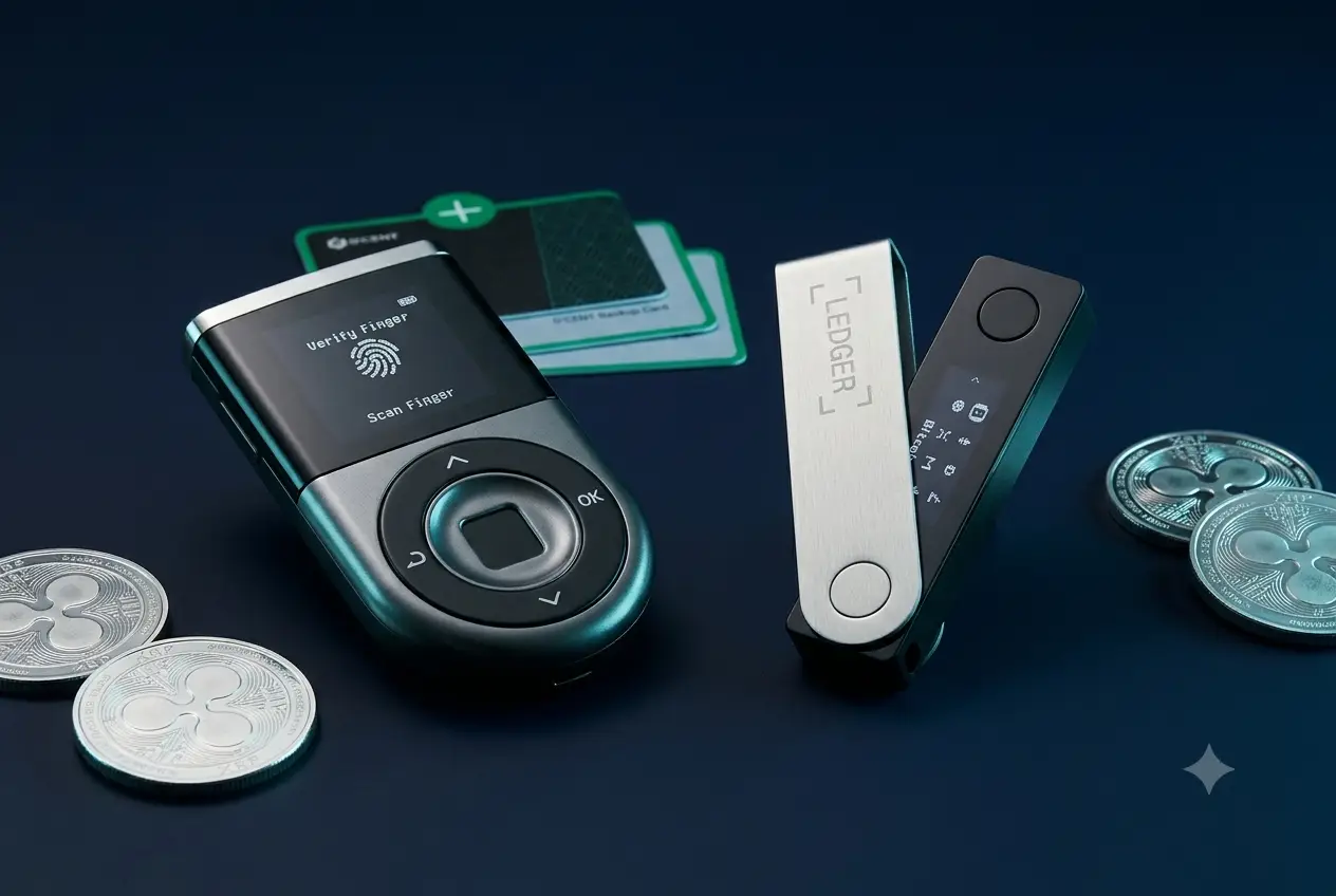 Wallets para guardar XRP y Cosmos ATOM D'CENT Ledger 2026
