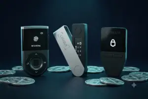 Las mejores wallets para XRP en 2026: D'CENT Biometric Wallet y Ledger Nano S Plus comparadas como opciones de almacenamiento seguro
