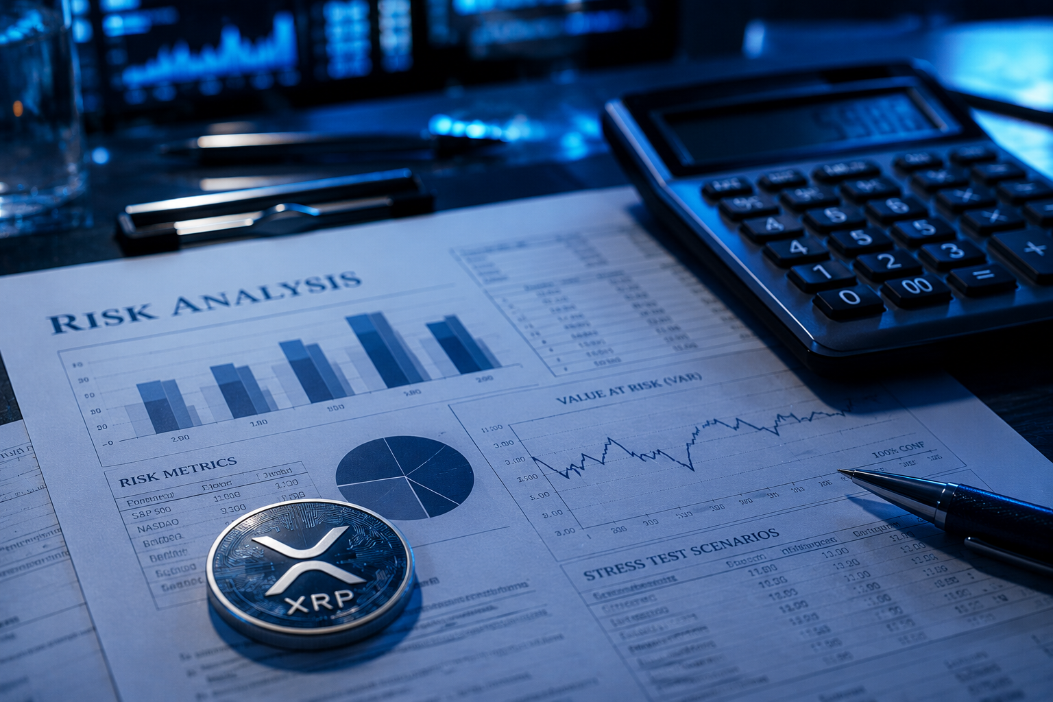 Concepto de haircut en colateral financiero y XRP en el marco de la DTCC