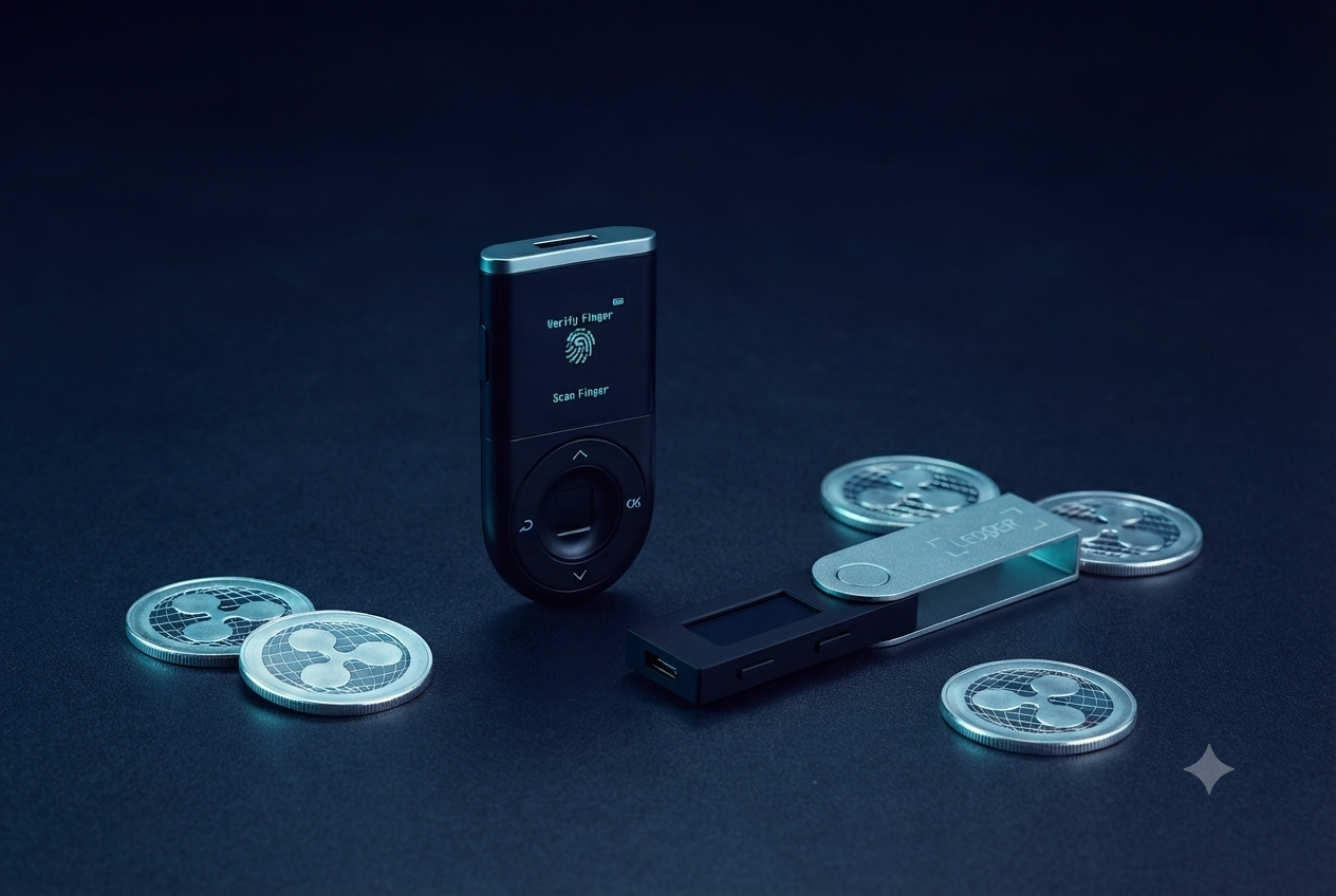 Wallets frías para guardar XRP D'CENT Ledger