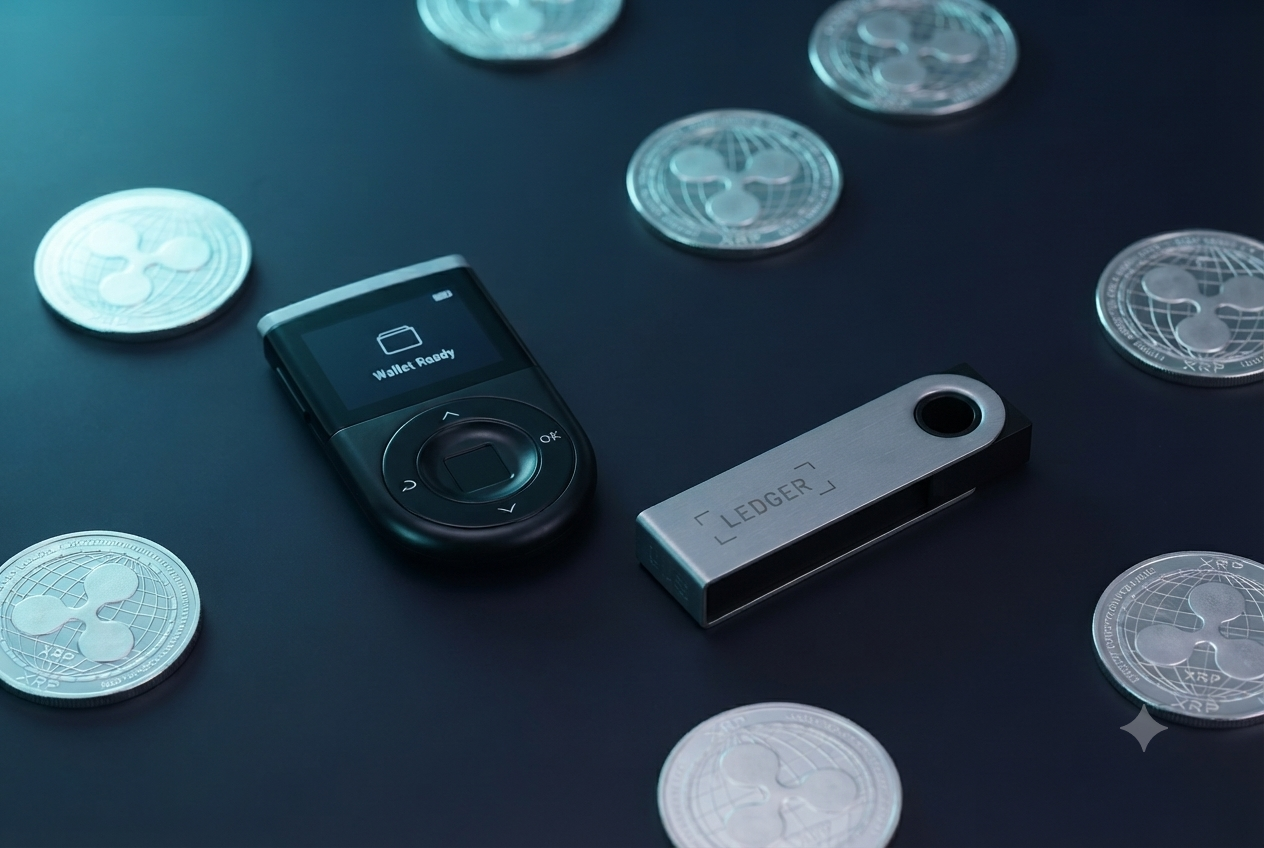Wallets D'CENT y Ledger para guardar XRP de forma segura