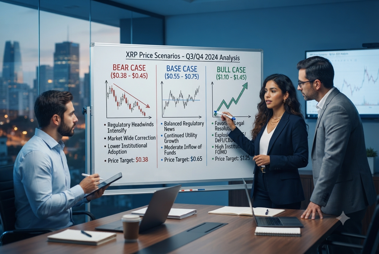 Escenarios precio XRP segundo semestre 2026 analistas