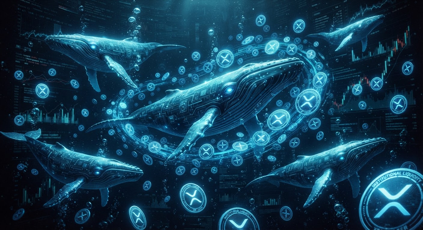 Ballenas institucionales acumulando XRP agosto 2026