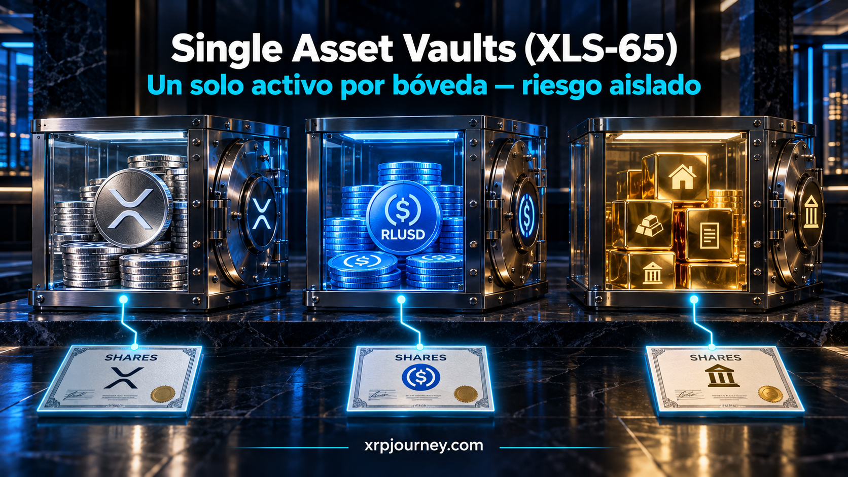 bóvedas Single Asset Vault XRP Ledger
