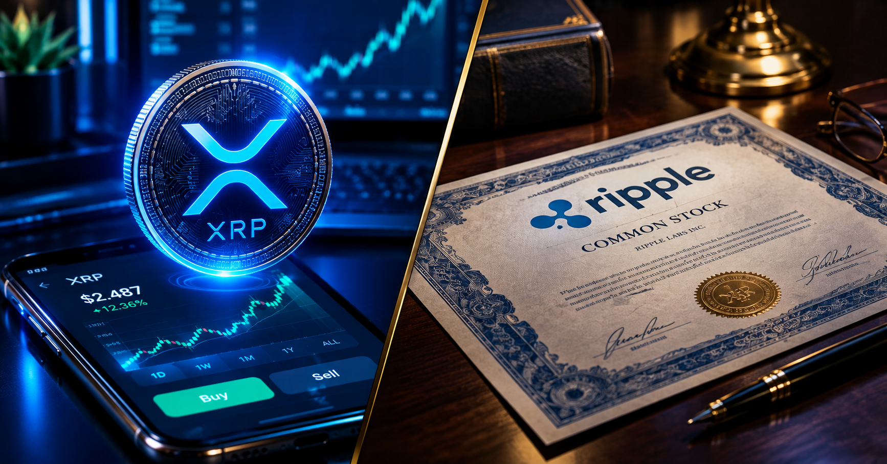 XRP token vs Ripple Stock OTC diferencias 2026