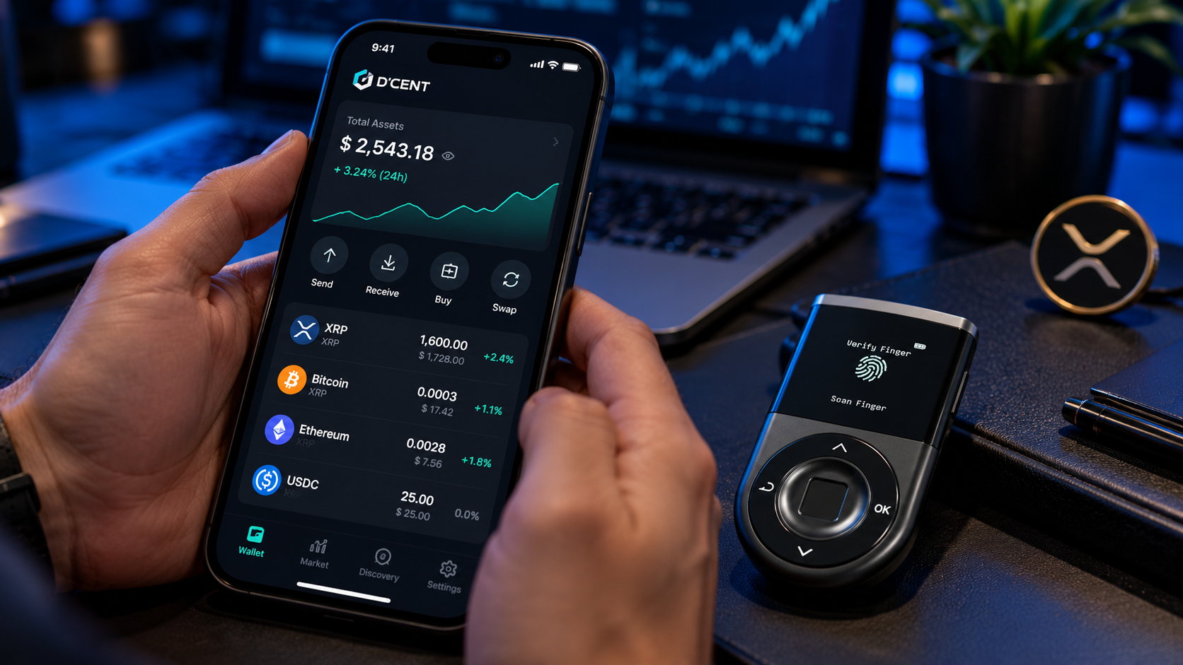 Holder de XRP revisando el estado del Batch en su wallet