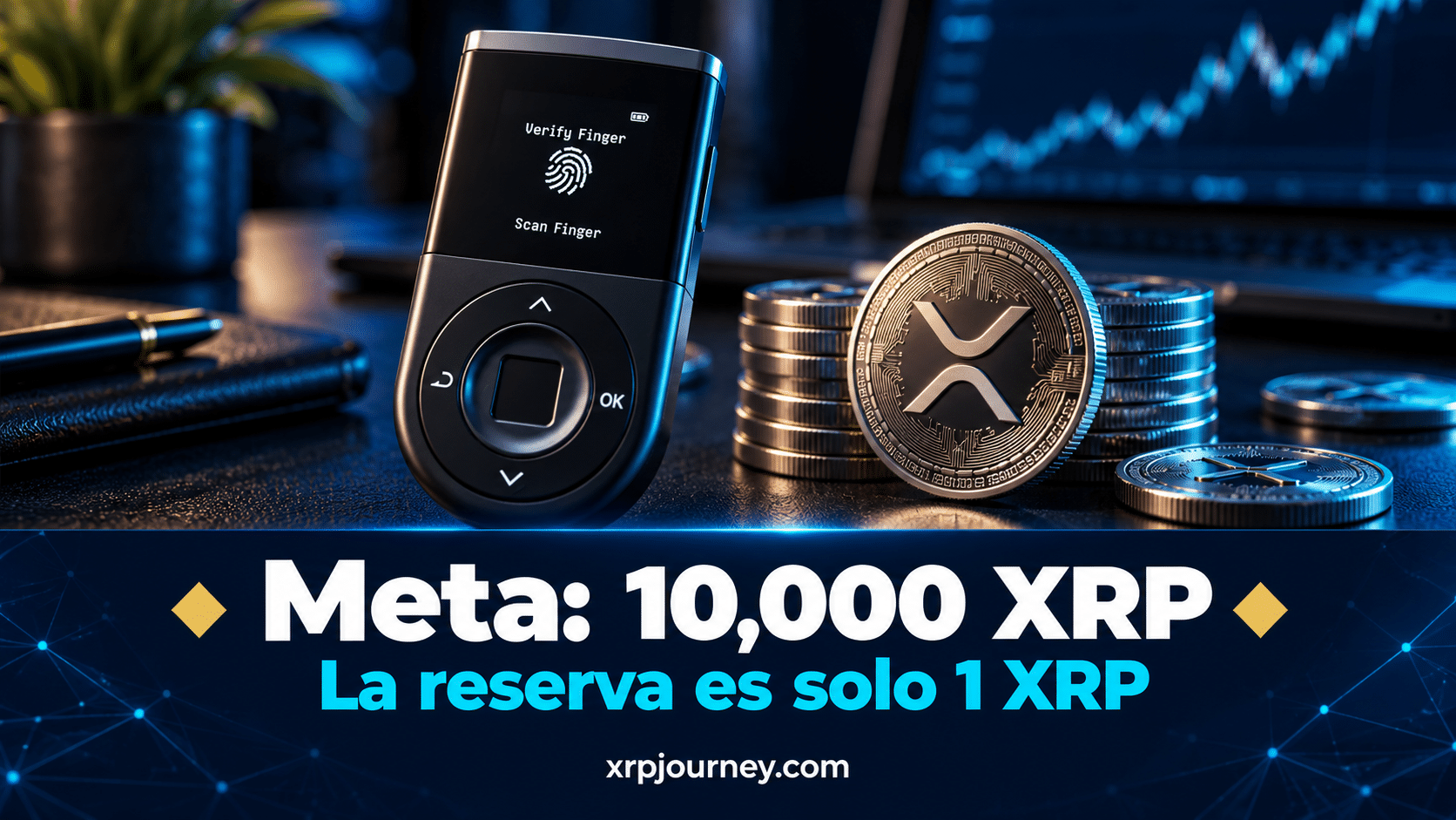 Cómo planificar tu acumulación de XRP considerando la reserva mínima Estrategia de acumulación XRP considerando la reserva mínima de 1 XRP en una hardware wallet